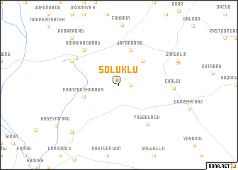 map of Solūklū