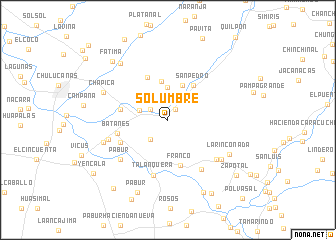 map of Solumbre