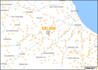 map of Solūsh