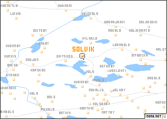 map of Solvik