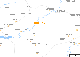 map of Solway