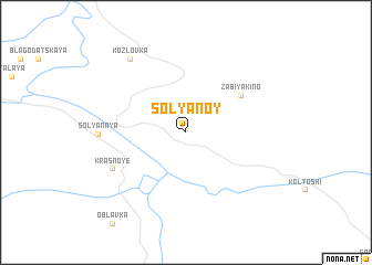 map of Solyanoy