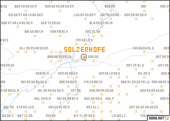 map of Sölzerhöfe