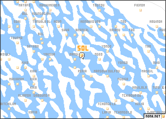 map of Sol