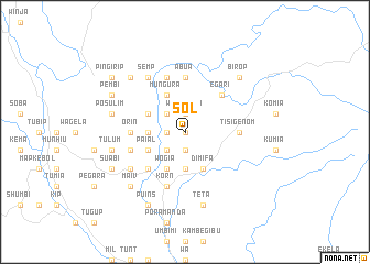 map of Sol