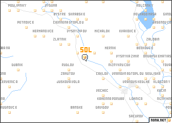 map of Soľ