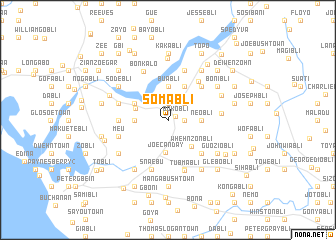 map of Somabli