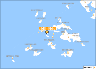 map of Somado-ri