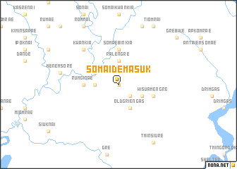 map of Somaidemasuk