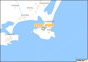 map of Somalipura