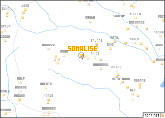 map of Somalise