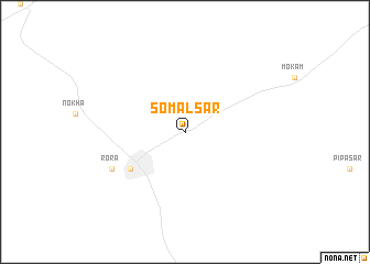 map of Somalsar