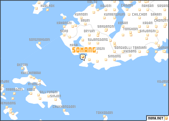 map of Sŏmang