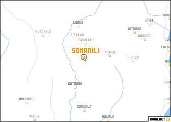 map of Somanili