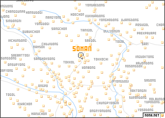 map of Sŏman