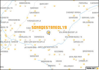 map of Somāqestān-e ‘Olyā