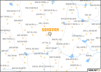 map of Somāram