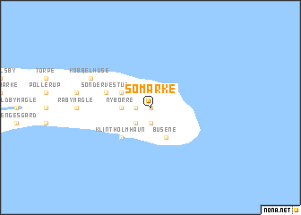 map of Sømarke