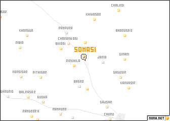 map of Somasi