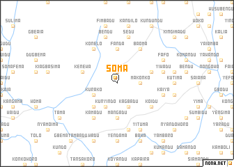 map of Soma