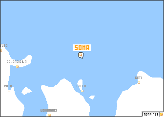 map of Soma