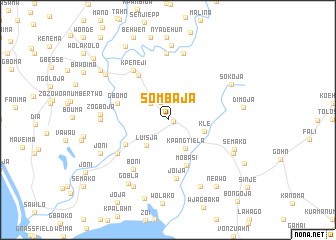 map of Sombaja