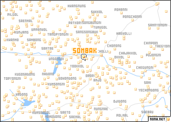 map of Sŏmbak