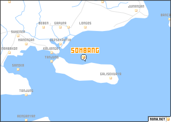 map of Sombang