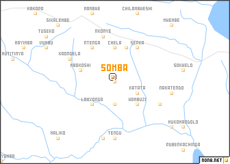 map of Somba