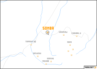 map of Sombā