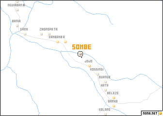 map of Sombe