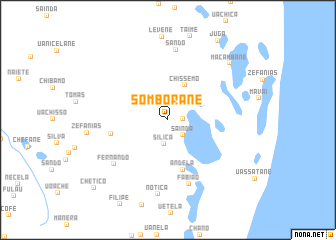 map of Somborane