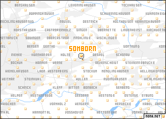 map of Somborn
