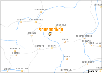 map of Somborodou