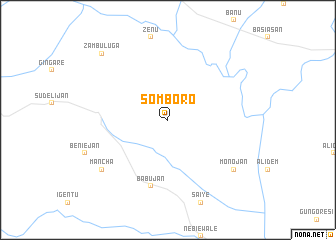 map of Somboro