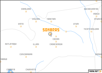 map of Sombras