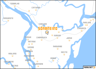 map of Sombreiro