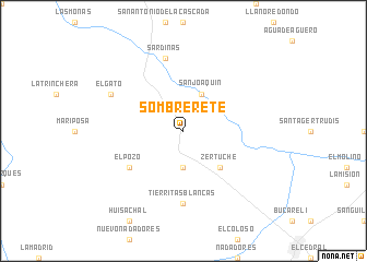 map of Sombrerete