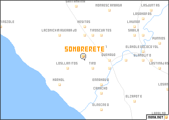 map of Sombrerete