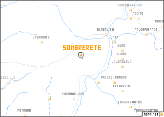 map of Sombrerete