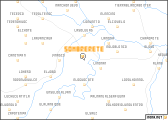 map of Sombrerete