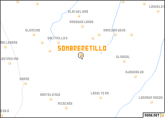 map of Sombreretillo