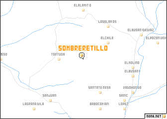 map of Sombreretillo