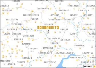 map of Sombrerito