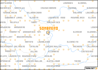 map of Sombrero