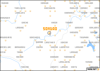 map of Sóm Ðao