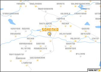 map of Somenka