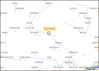 map of Someo