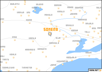 map of Sõmera