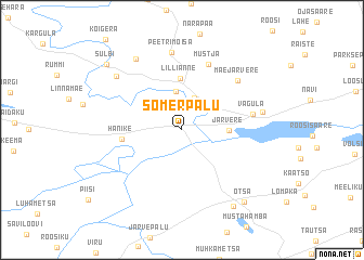 map of Sõmerpalu